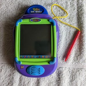 2001 Fisher Price/Mattel Pixter Handheld Console Cool Wheels Cartridge -Tested